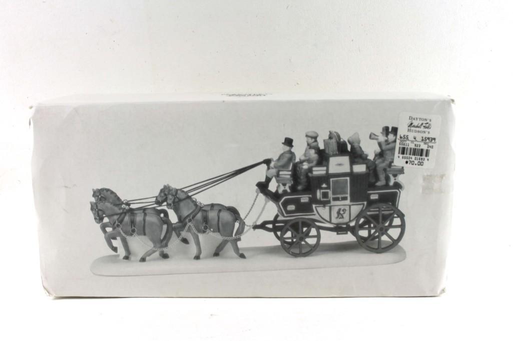 Department 56 Holiday Coach Heritage Village Collection (1 of 2)