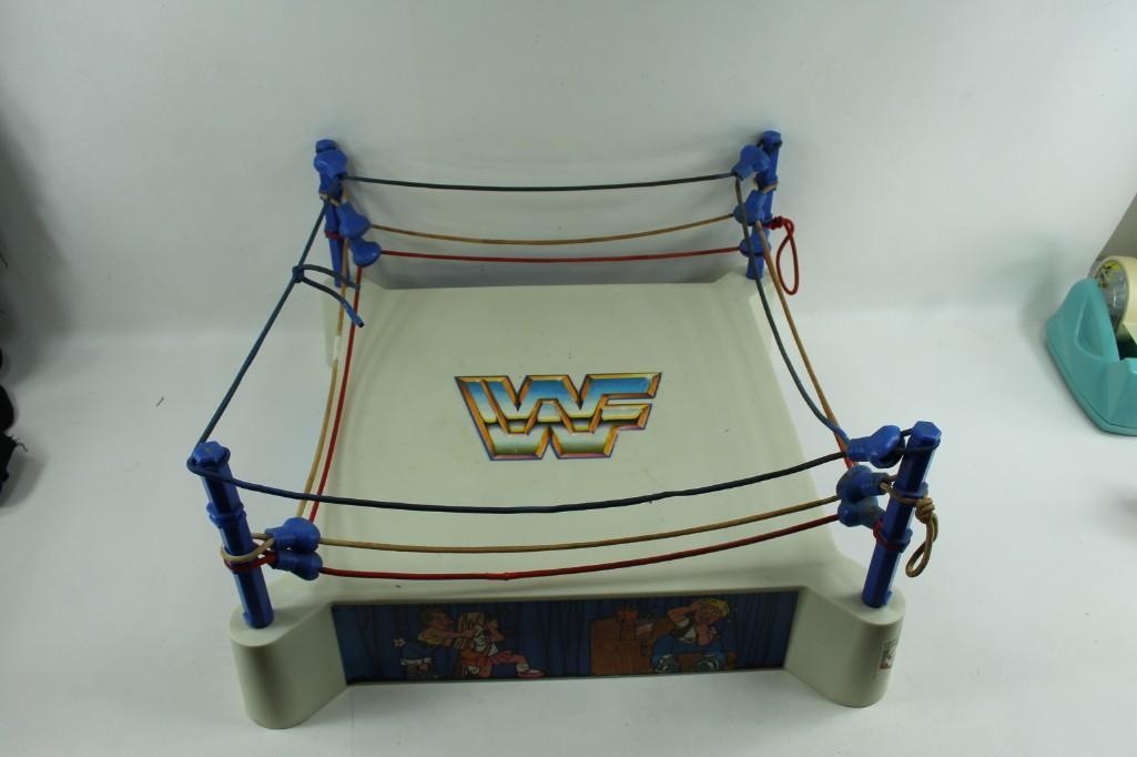 1985 LJN Toys Titan Sports WWF WWE Toy Wrestling Ring (1 of 4)