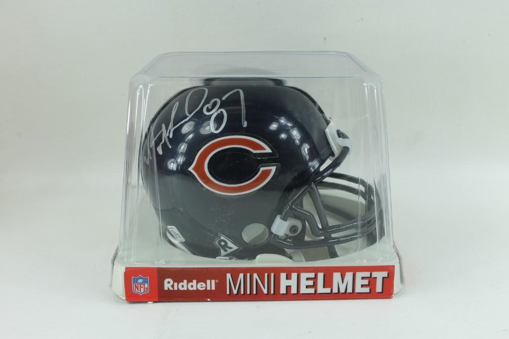 Multiple Autograph Chicago Bears Mini Helmet (1 of 7)