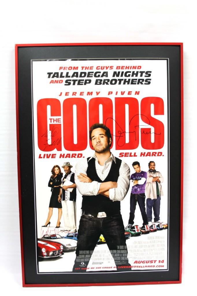 "The Goods" Framed Autographed Movie Poster (1 of 5)