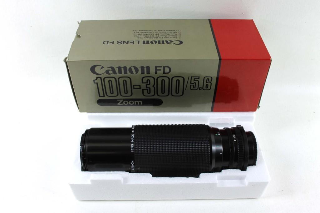 Canon FD 100-300 / 5.6 Zoom Lens (1 of 6)