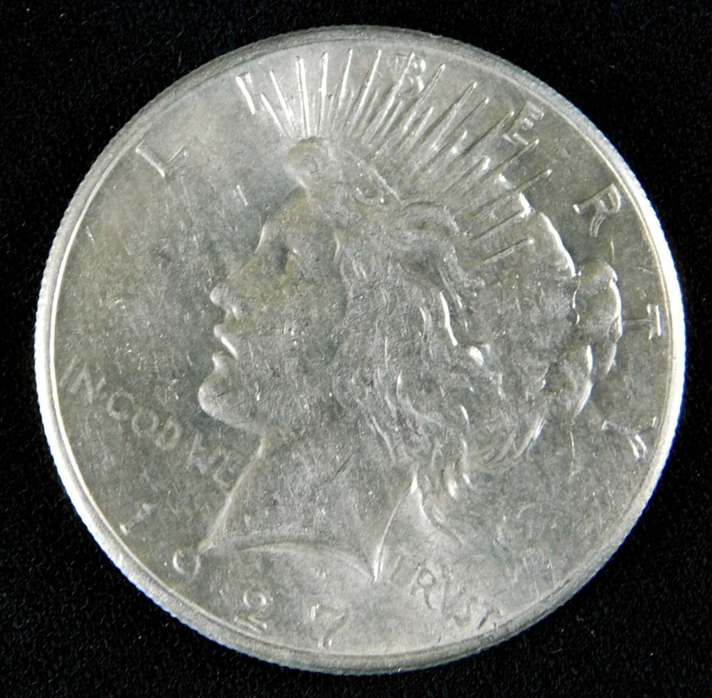 1927-P Silver Peace Dollar (1 of 2)