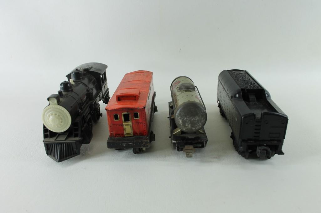 Set of 4 O scale Model Trains Lionel (1 of 5)
