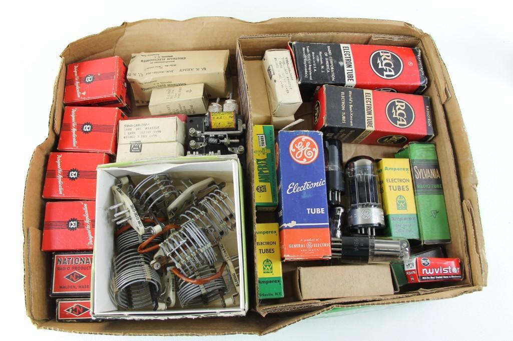 Large lot of vacuum tubes and other electronics: Large lot of vacuum tubes and other electronics 