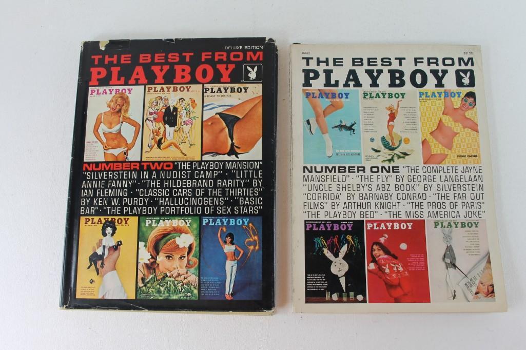 Lot of 2 Playboy Books - Best of Playboy Volume 1 and: Lot of 2 Playboy Books - Best of Playboy Volume 1 and Deluxe Hardcover Volume 2 These are whole books - bigger than the regular magazines.