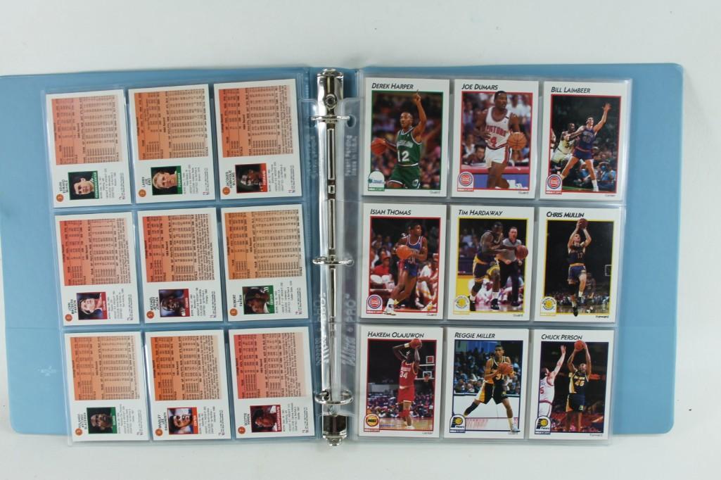 Full set of 1991 Upper Deck Basketball Cards with (1 of 3)