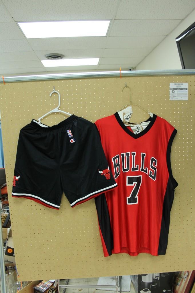 Chicago Bulls Ben Gordon #7 Jersey and shorts (1 of 2)