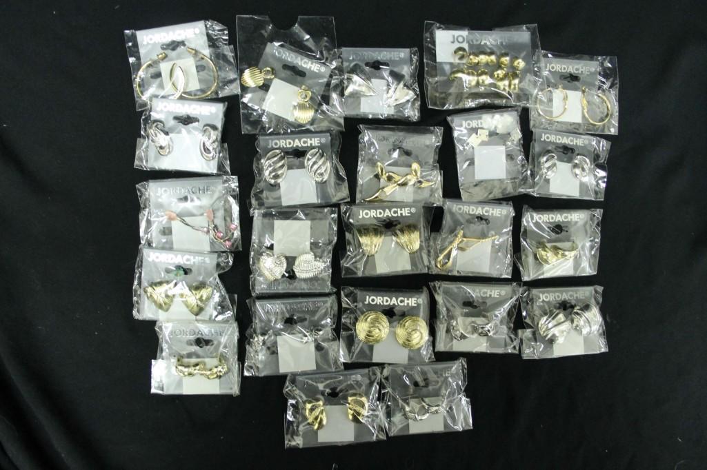 Lot of Jordache Earrings New Old Stock Costume Jewelry (1 of 3)