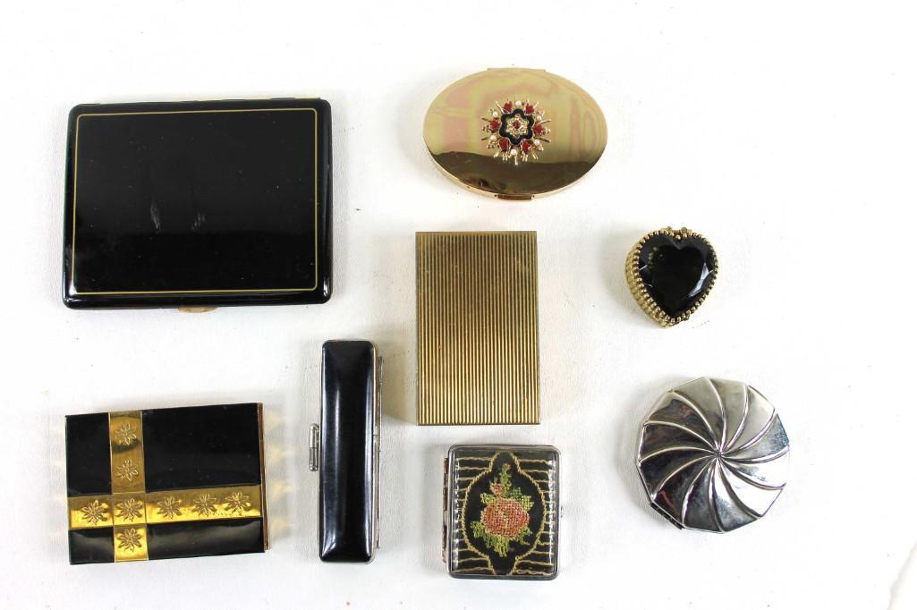 Lot of Vintage Compacts: Lot of Vintage Compacts