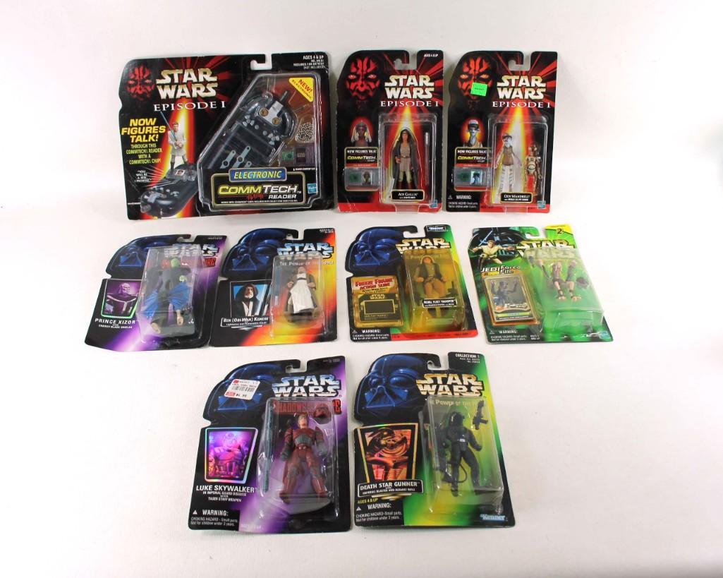 Lot of 9 Star Wars Action Figures New in Package (1 of 3)