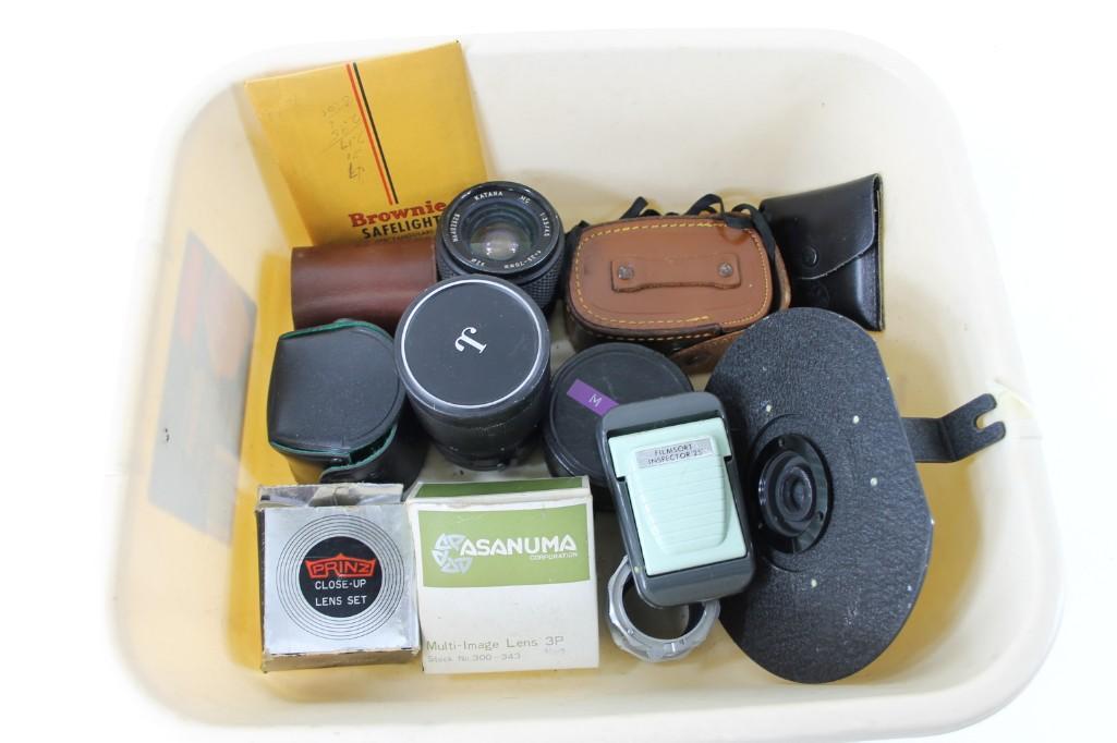 Lot of Camera Lenses etc (1 of 4)
