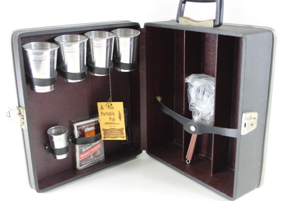 Vintage Travel Bar Set (1 of 4)