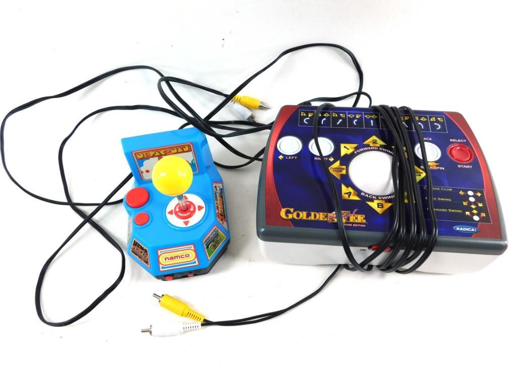 Portable Video Game Systems Ms. Pac Man, Golden Tee, (1 of 4)