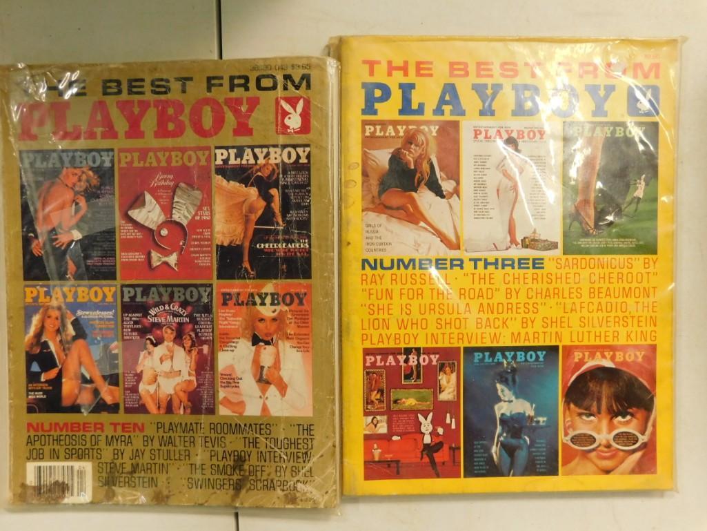 Lot of 2 "The Best From Playboy" Numbers 3 and 10: Lot of 2 "The Best From Playboy" Numbers 3 and 10
