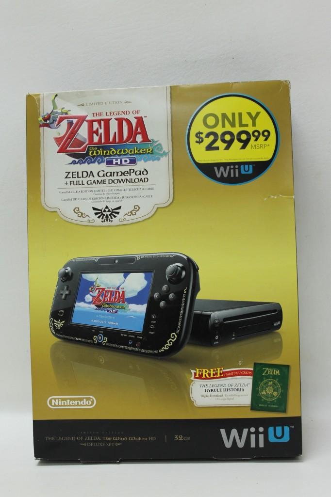 Box Only! Wii U Zelda Windwaker Box (1 of 2)