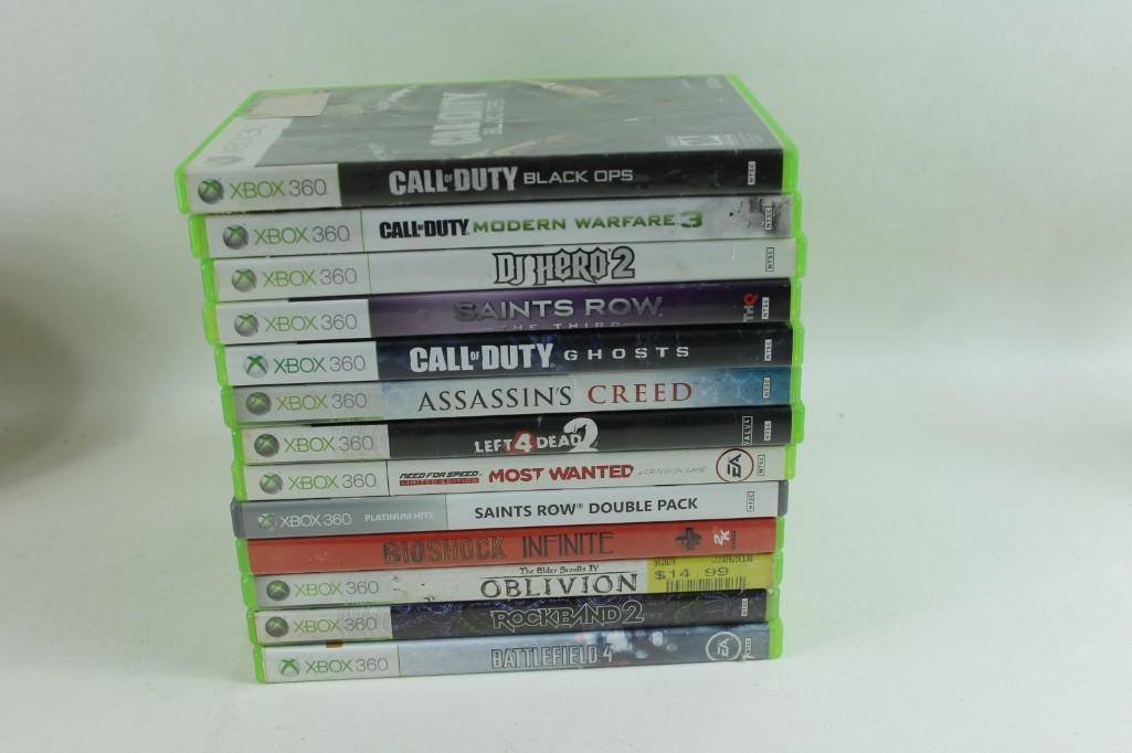 Lot of 13 XBox 360 Games (1 of 2)