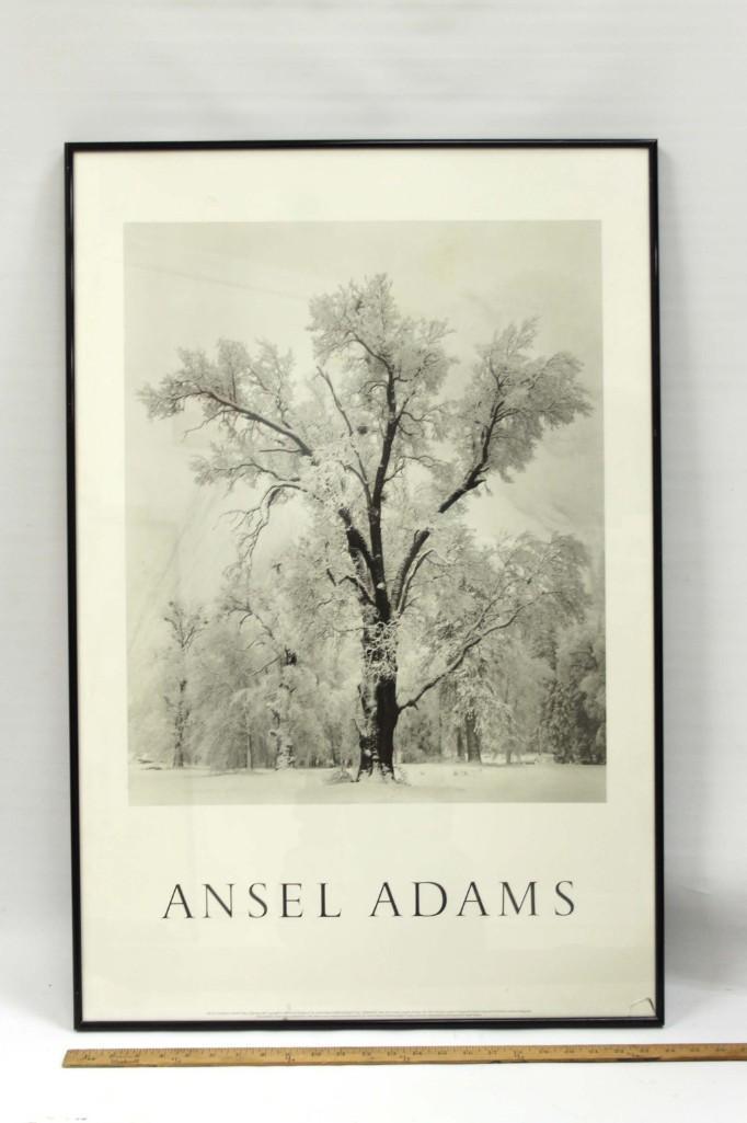 Framed Ansel Adams Poster (1 of 4)