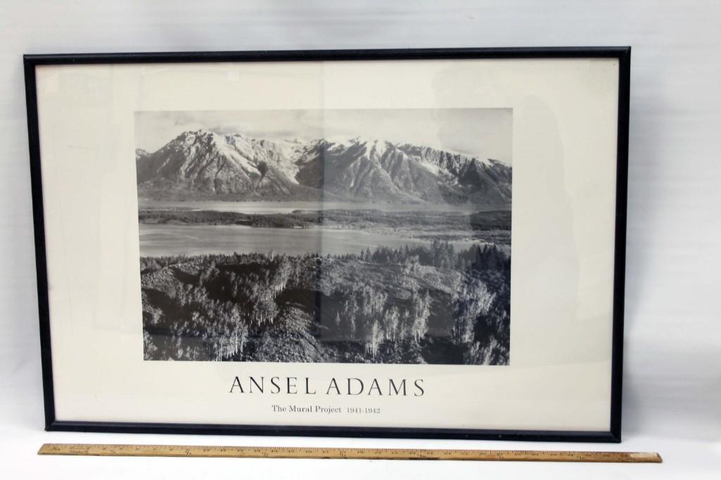 Framed Ansel Adams Poster (1 of 4)