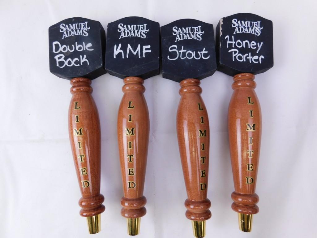 Lot of 4 Samuel Adams Beer Tappers (1 of 2)