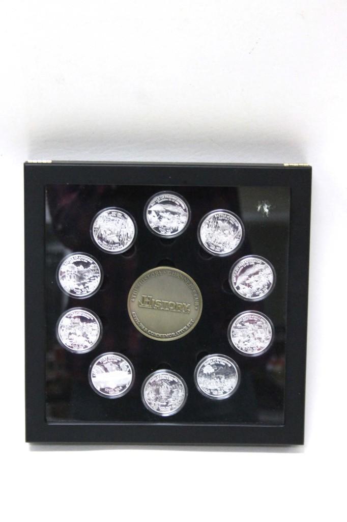 History Channel Civil War Commemorative Coin Set (1 of 3)