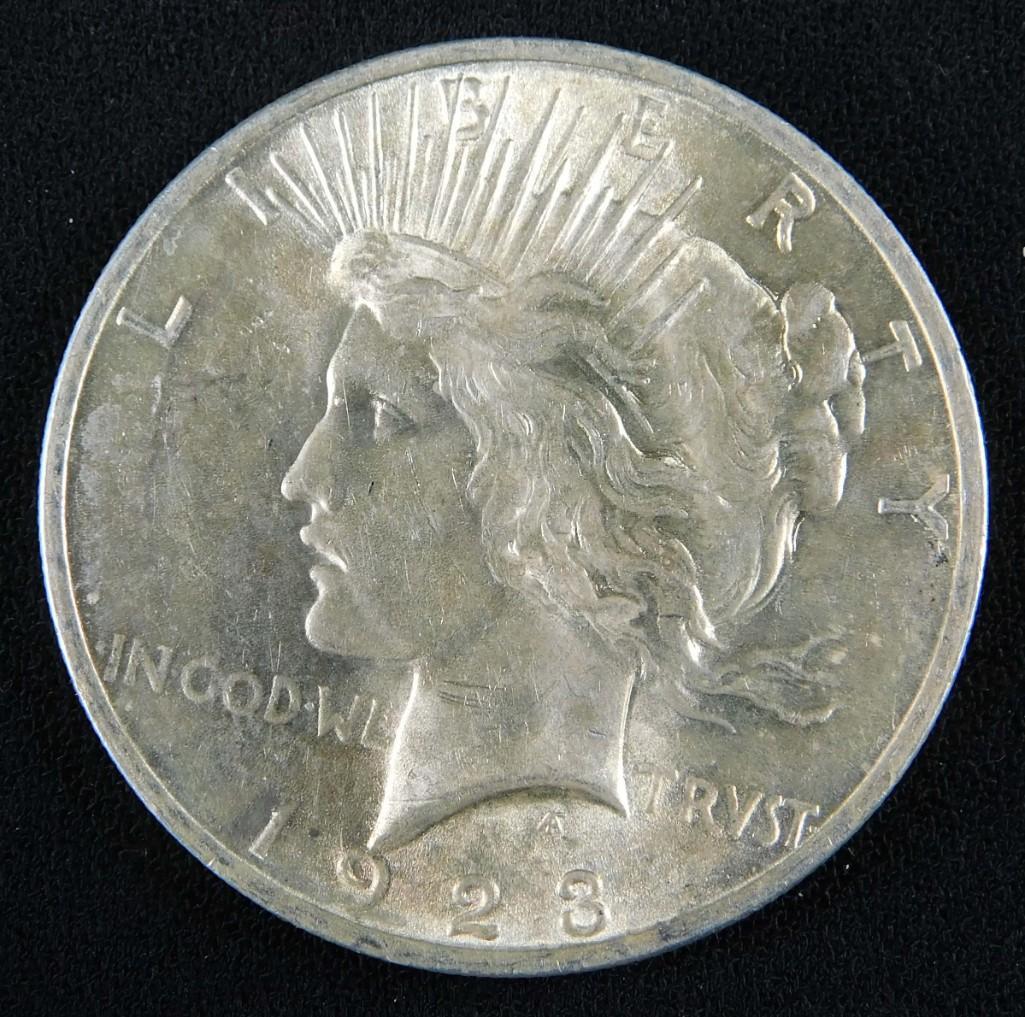 1923-P Silver Peace Dollar (1 of 2)