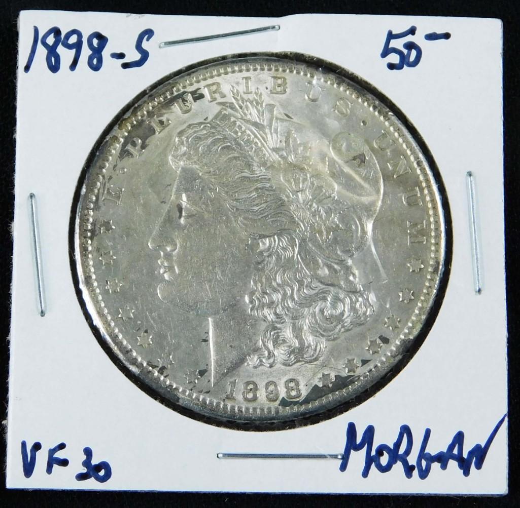 1898-S Morgan Silver Dollar (1 of 2)