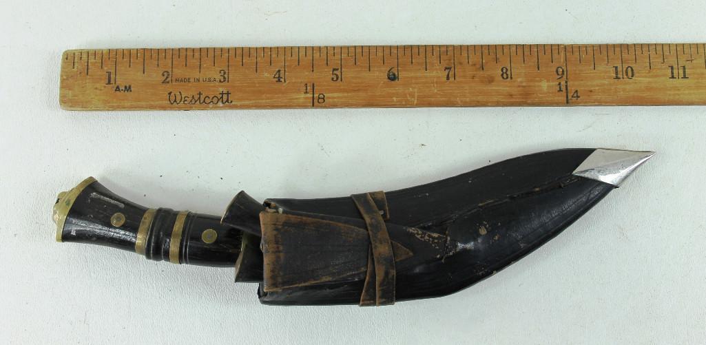 Vintage Nepali(?) Gurkha Knife Set Kukri (1 of 5)