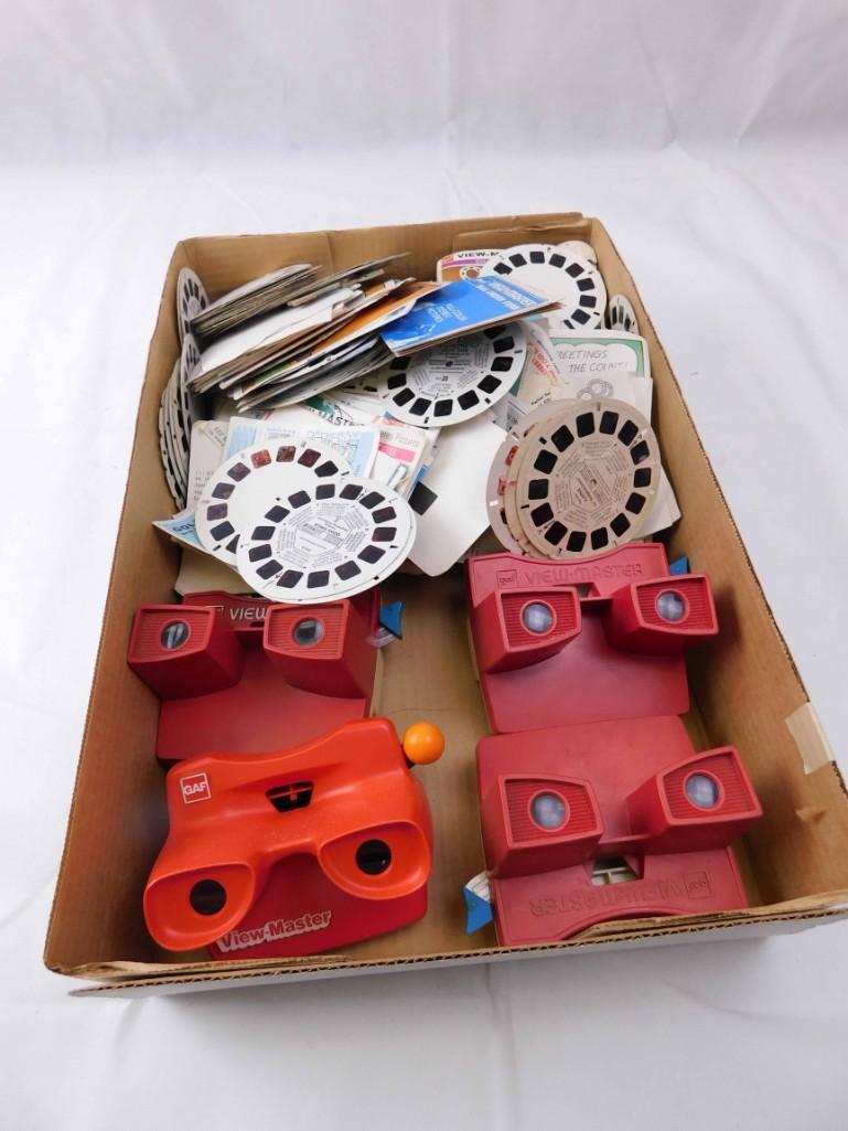 Lot of View Master Toys with Many Reels (1 of 2)