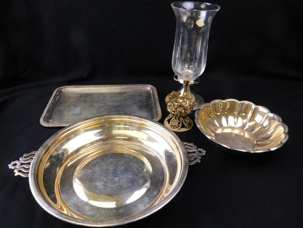 Lot of Nice Metal Items incl Silverplate (1 of 4)