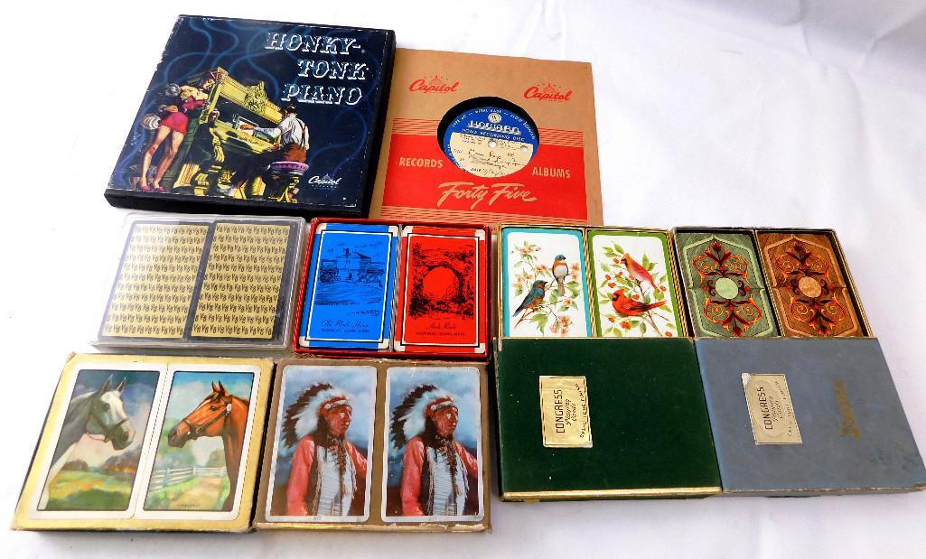 Records & Playing Cards: Records & Playing Cards