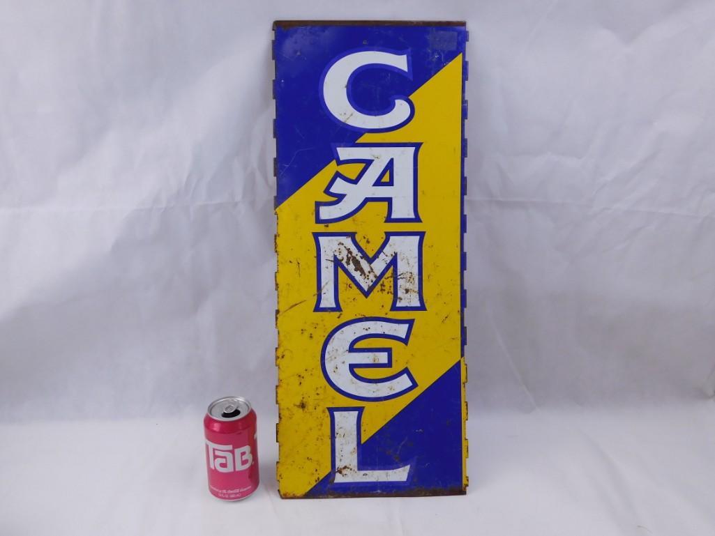Camel Cigarette Advertising Sign - Metal (1 of 2)