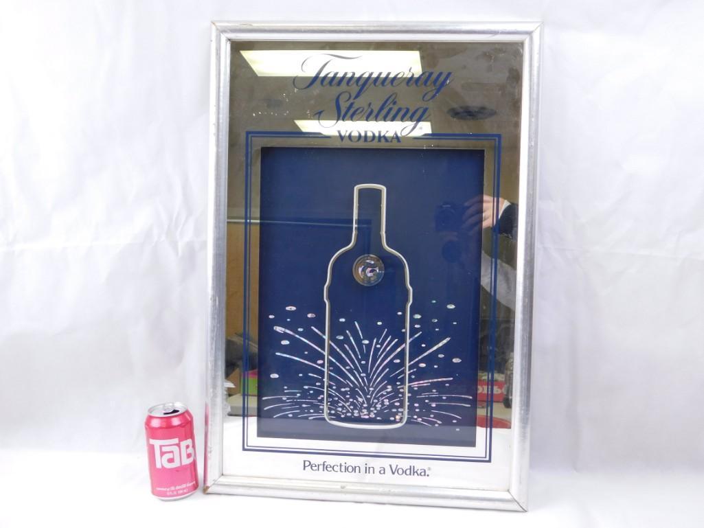 Tanqueray Sterling Vodka Framed Advertising Mirror (1 of 6)