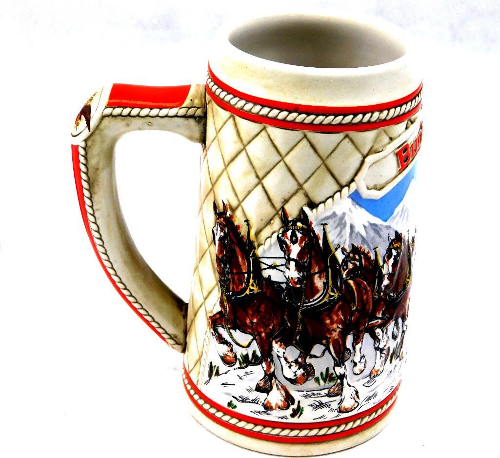Budweiser 1985 Holiday Stein (1 of 3)