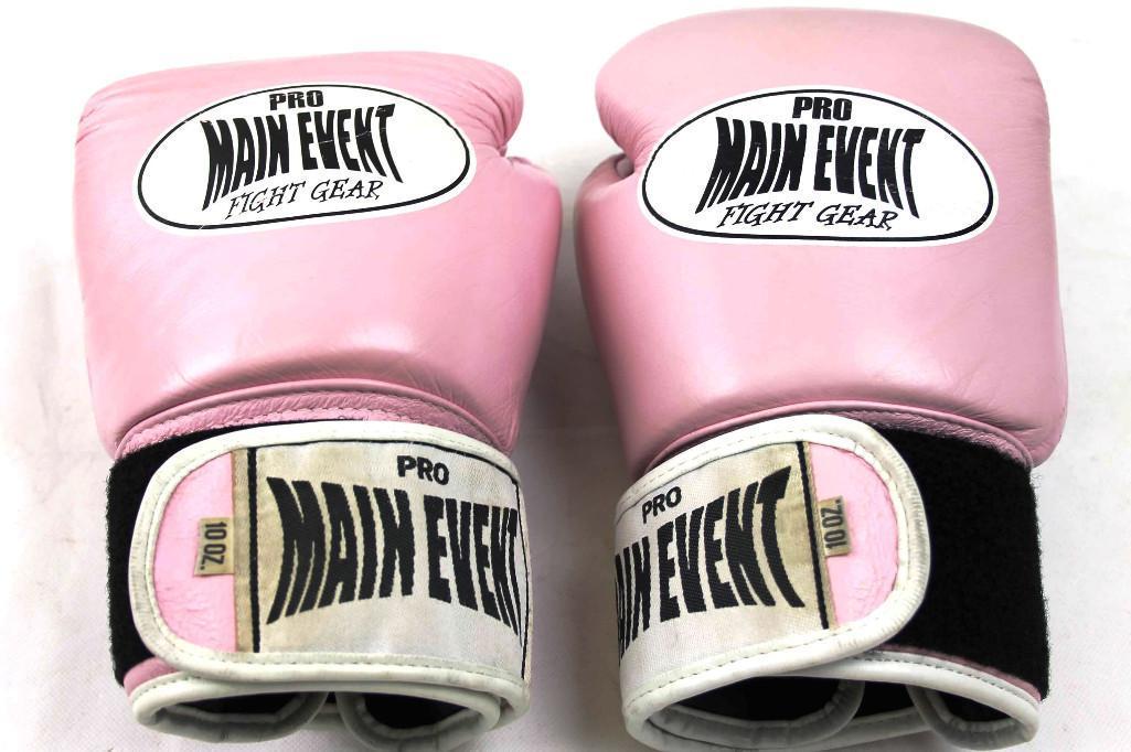Pro "Main Event" 10oz. Boxing Gloves: Pro "Main Event" 10oz. Boxing Gloves