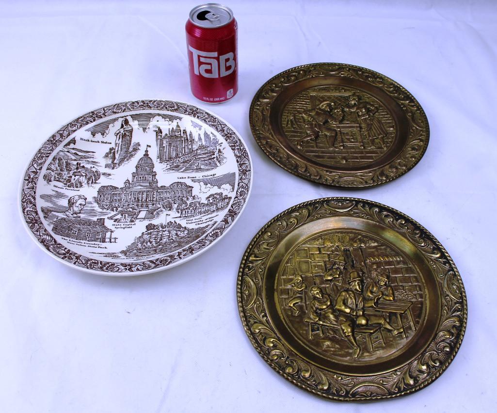 Three Plates - Copper & Porcelain (1 of 4)