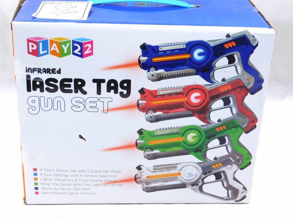 Play22 Infrared Laser Tag Gun Set NIB: Brand new Play 22 infrared laser tag gun set new in box
