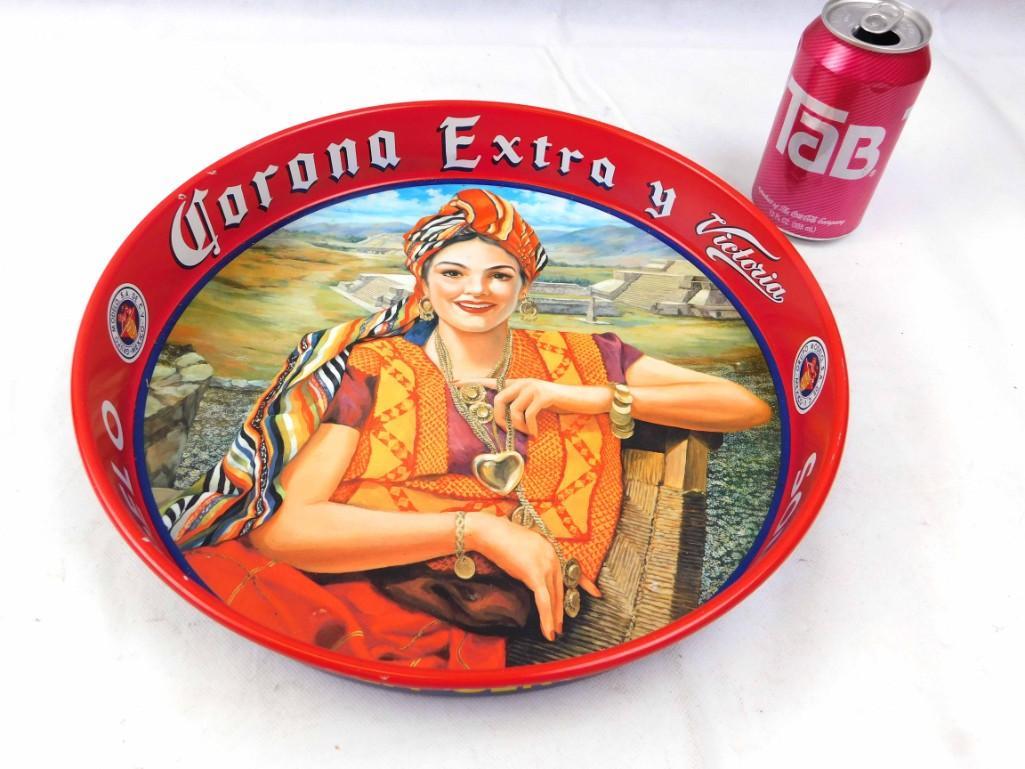 Corona Extra y Victoria Beer Serving Tray #2 (1 of 2)