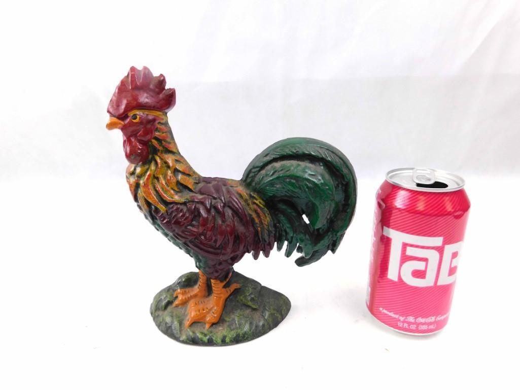 Cast Iron Rooster Doorstop or Door Stop (1 of 2)