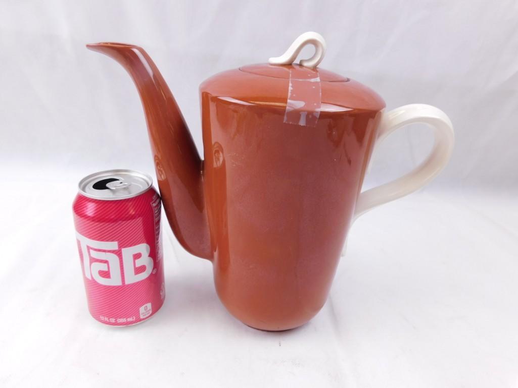 Vintage Homer Laughlin Sun Tone Teapot or Coffee Pot (1 of 2)