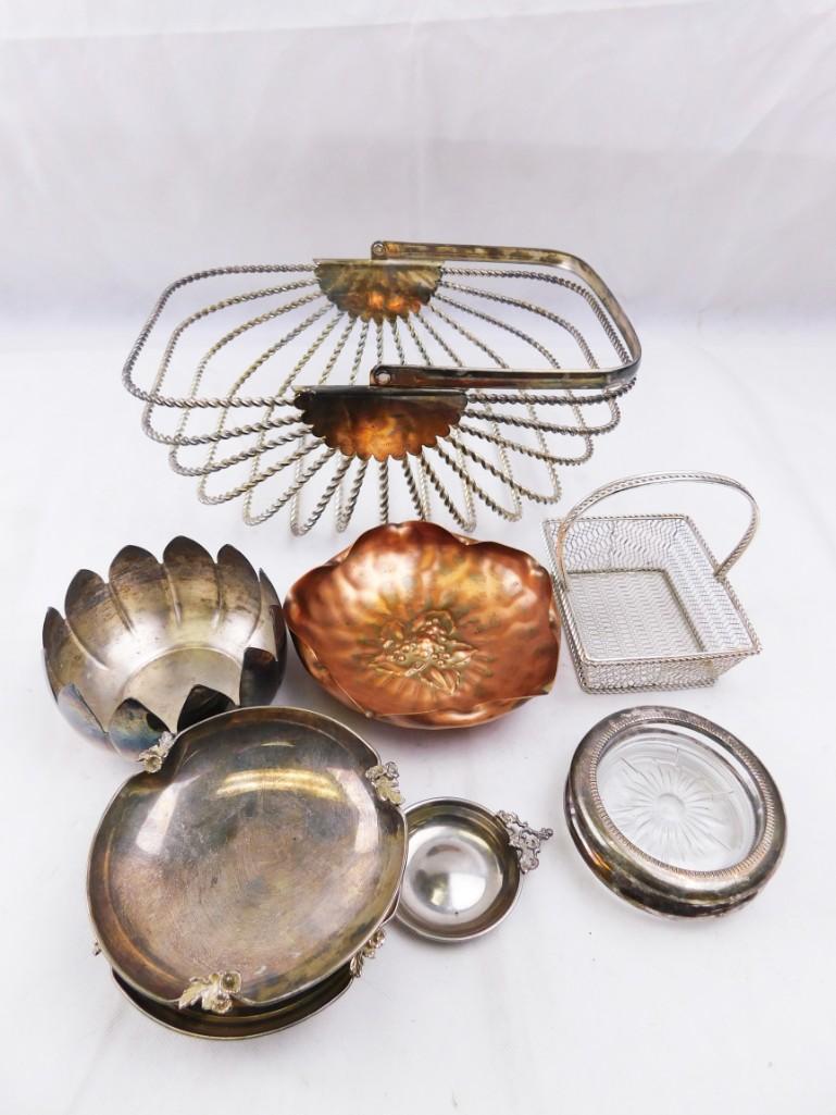 Lot of Vintage Metal Items incl Some Silver Plate (1 of 4)
