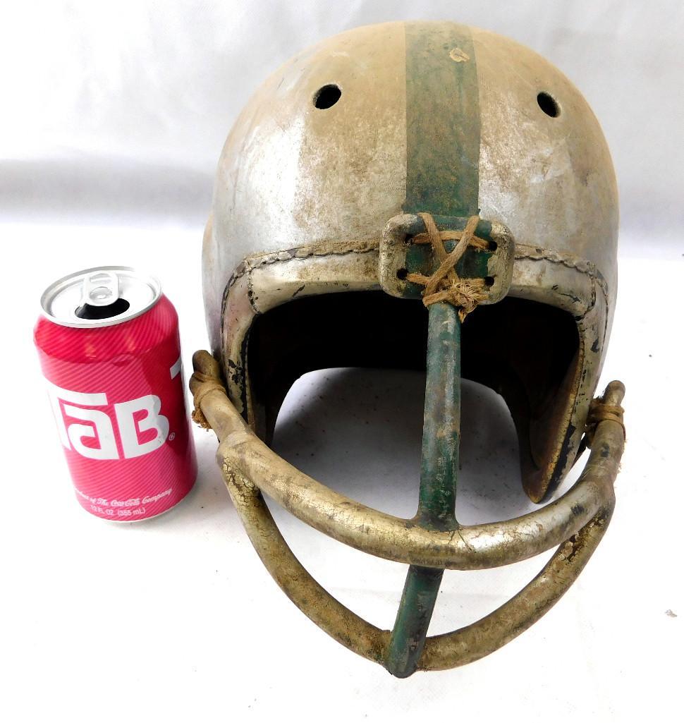 Antique Football Helmet Apr 13, 2020 Denotter Auctions, LLC in IL