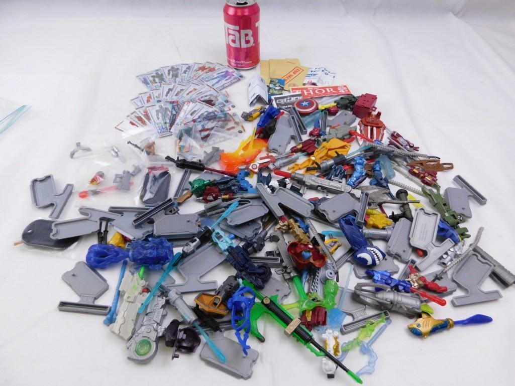 Large Lot of Action Figure Accessories and Trading (1 of 5)