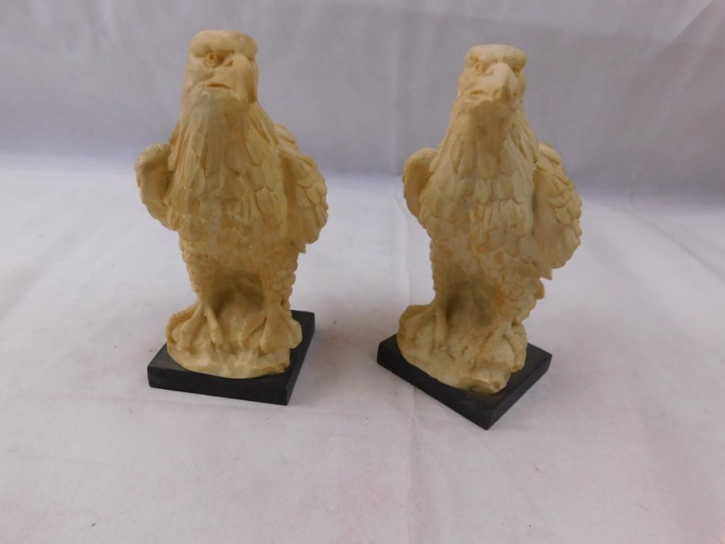 Lot of Two Eagle Figurines Made in Italy (1 of 3)