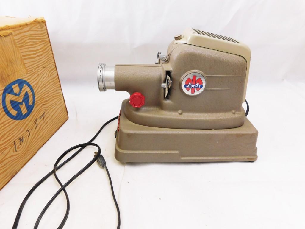 Mansfield Midway Slide Projector: Mansfield Midway Slide Projector
