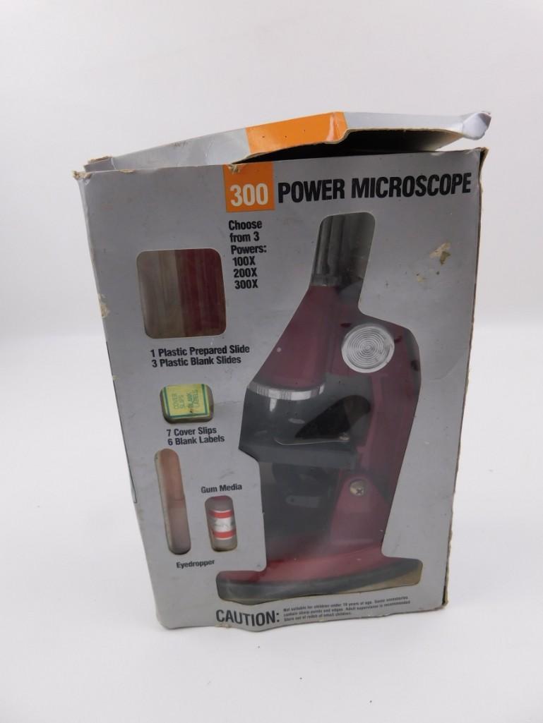 Tasco 300 Power Microscope: Tasco Discovery Workshop 300 power microscope