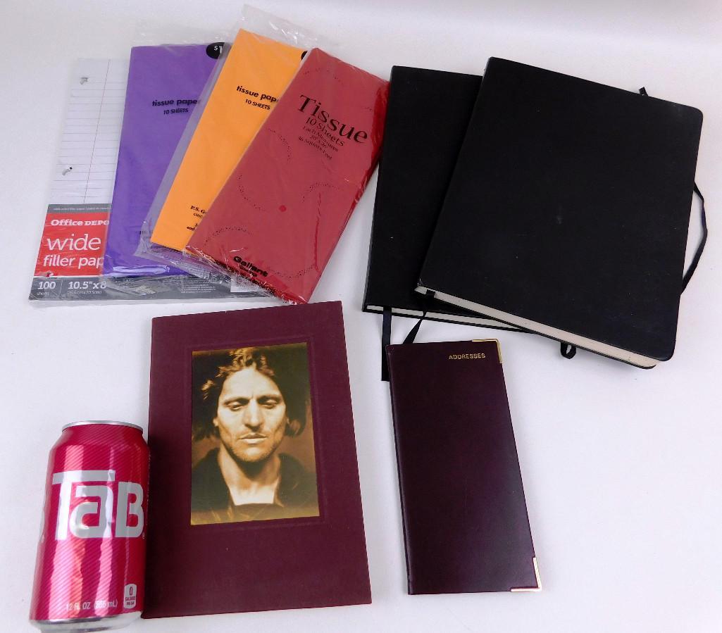 Three Journals, Address Book, Tissue Paper (1 of 3)