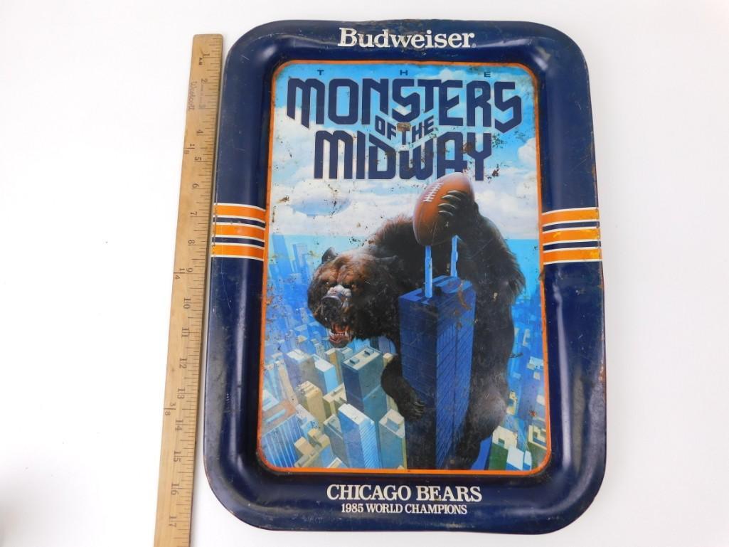 Chicago Bears 1985 World Champions Tray (1 of 4)