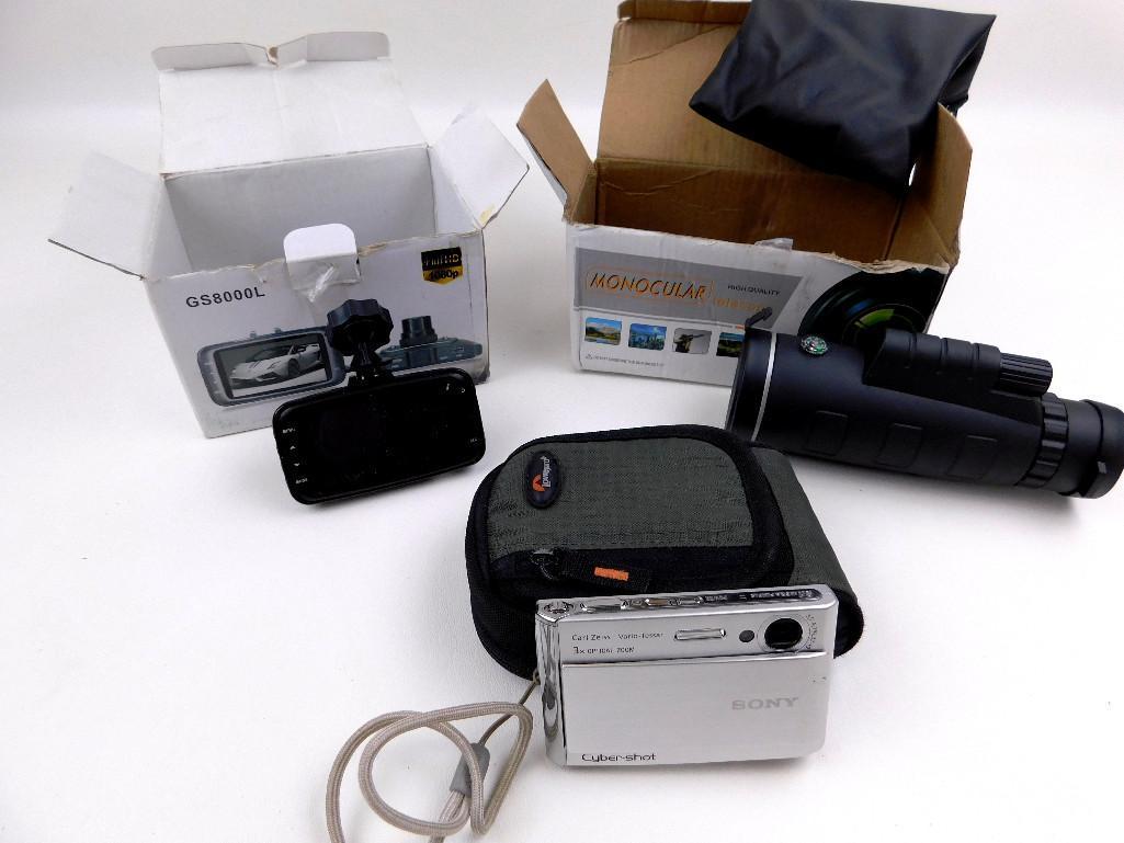 Sony Digital Camera, Monocular, Car Camcorder (1 of 4)