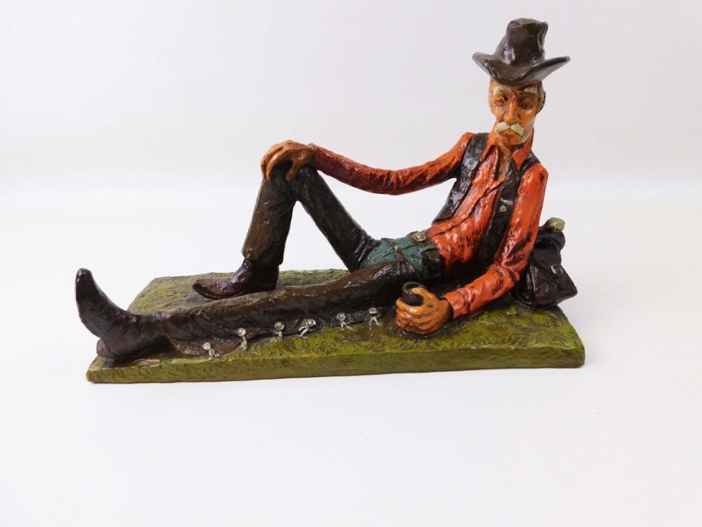 Cowboy Statue or Figurine (1 of 3)