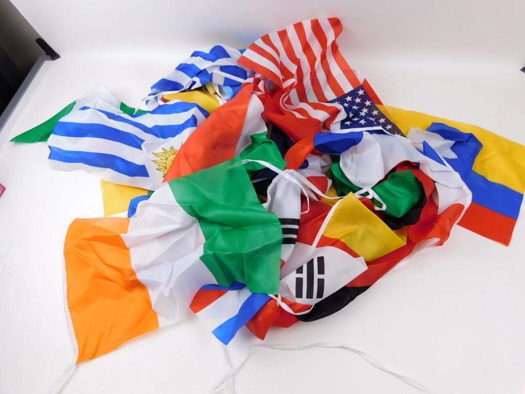 String of International Flags or Flag Banner: String of International Flags or Flag Banner
